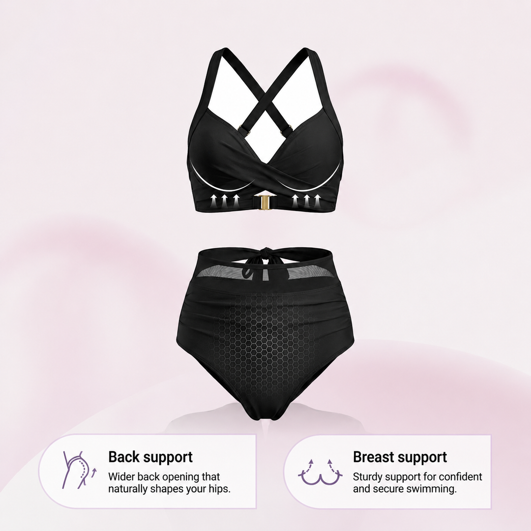 Sabine | 2-in-1 High-Waisted Tummy Control Bikini