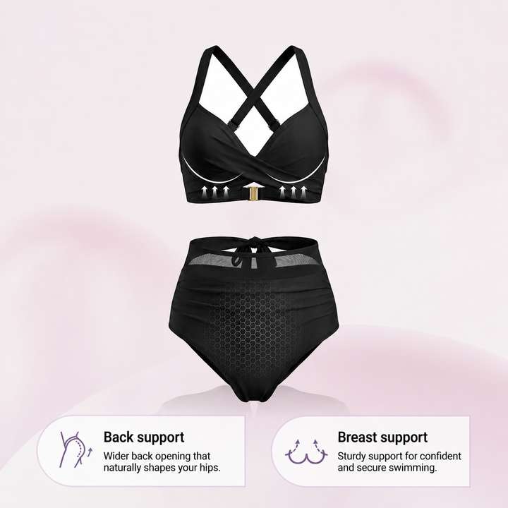 Sabine | 2-in-1 High-Waisted Tummy Control Bikini