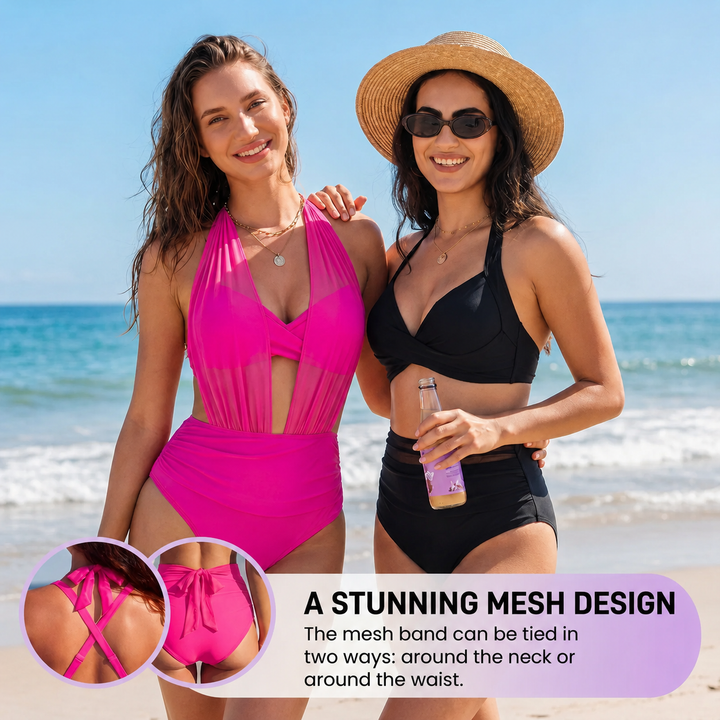 Sabine | 2-in-1 High-Waisted Tummy Control Bikini