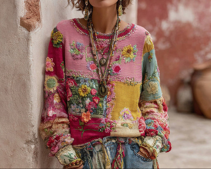 Patrice | Women's Boho Knit Sweater