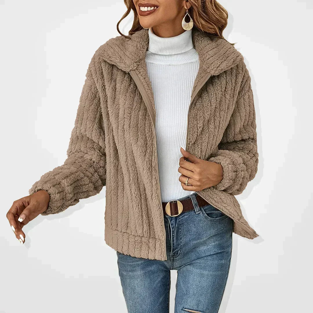 Nora | Women's Long Sleeve Plush Cardigan