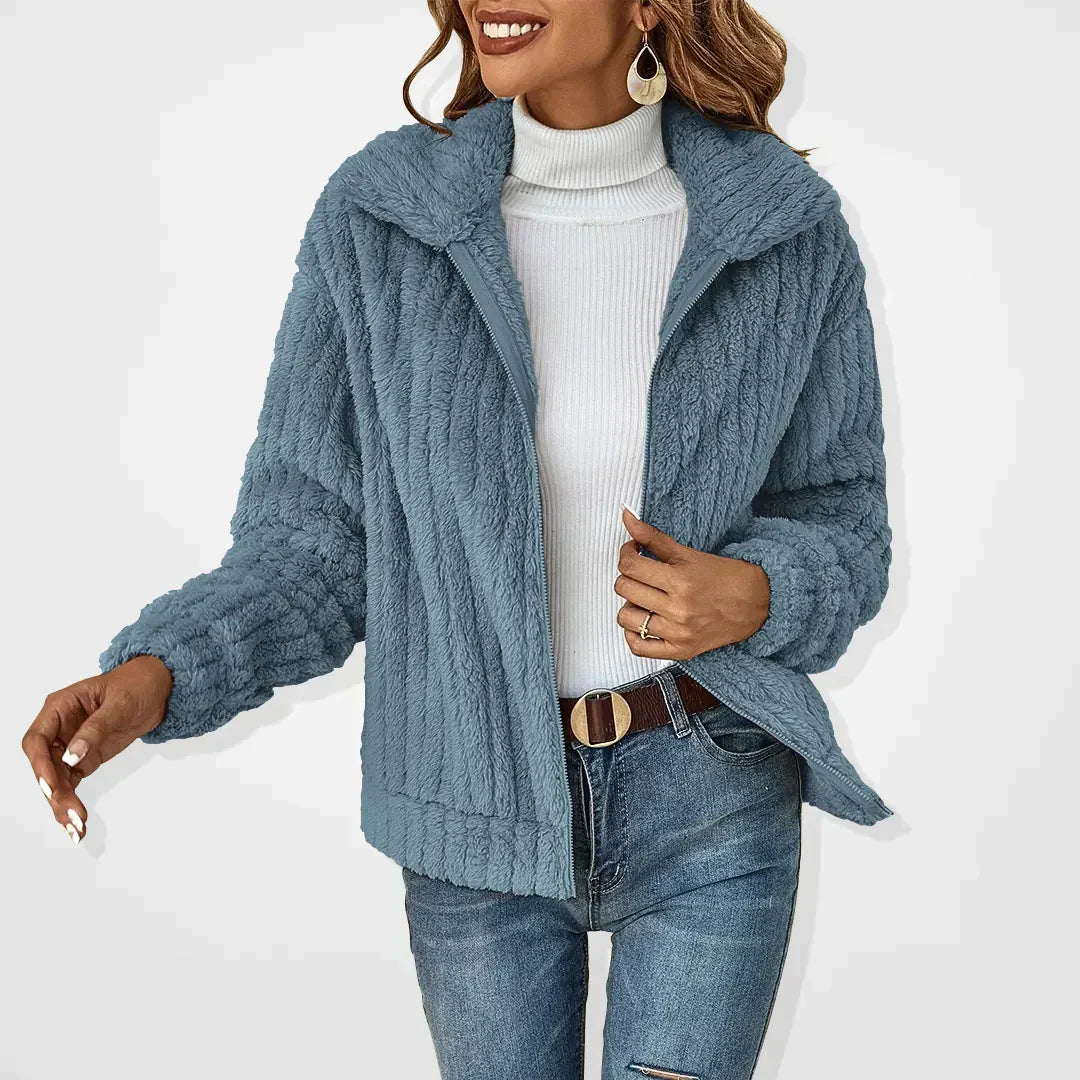Nora | Women's Long Sleeve Plush Cardigan