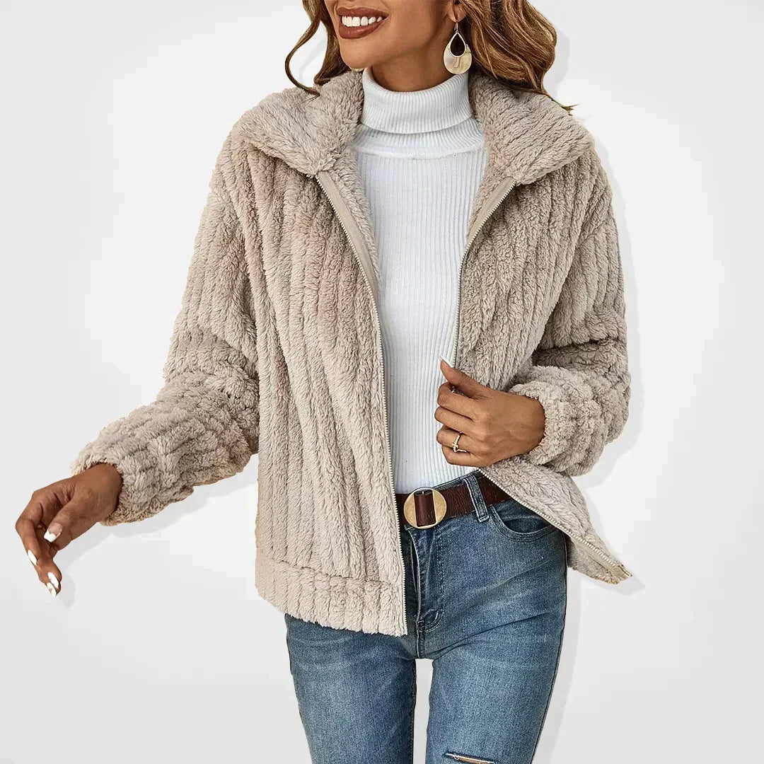 Nora | Women's Long Sleeve Plush Cardigan