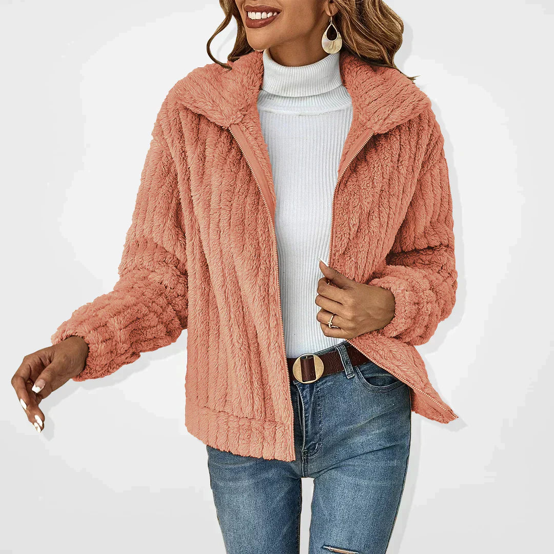 Nora | Women's Long Sleeve Plush Cardigan