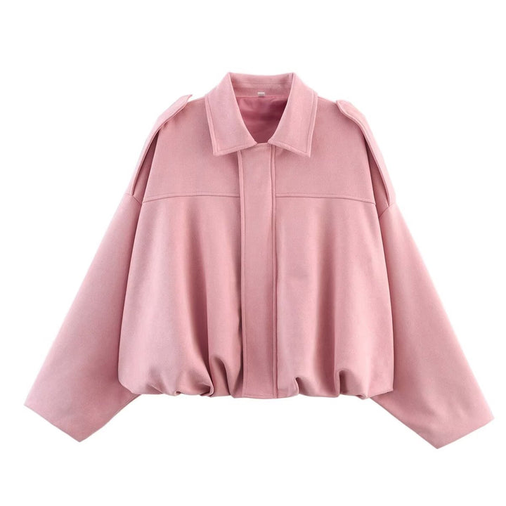 Hailey | Oversized Bomber Jacket