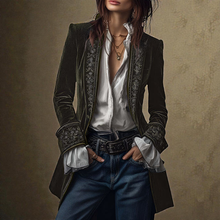 Rosalind | Luxurious Velvet Jacket