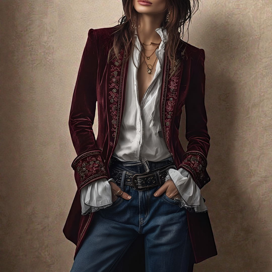 Rosalind | Luxurious Velvet Jacket