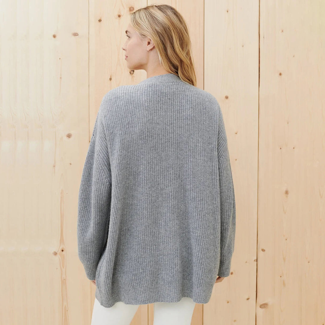 Grace Buttoned Knit Cardigan | Buttoned Knit Layering Piece
