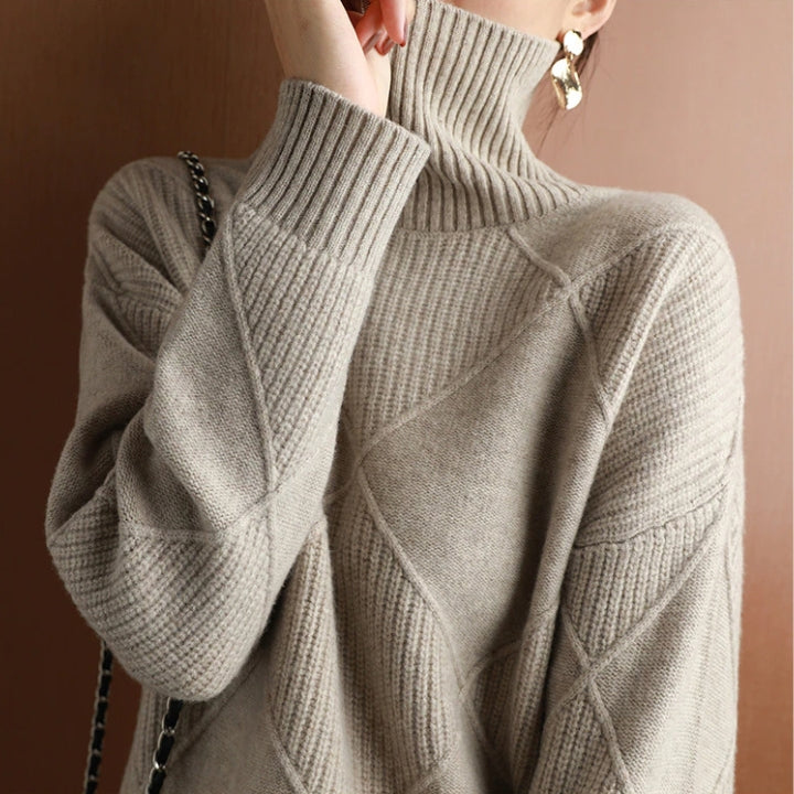 Sisica | Cozy Turtleneck Knit Sweater