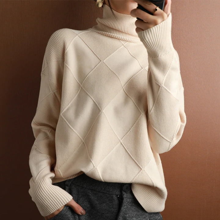 Sisica | Cozy Turtleneck Knit Sweater