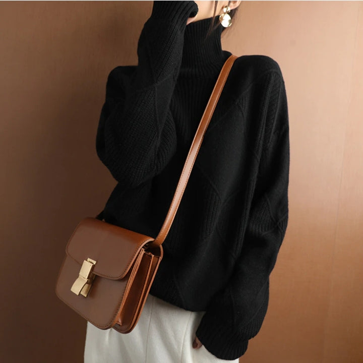 Sisica | Cozy Turtleneck Knit Sweater