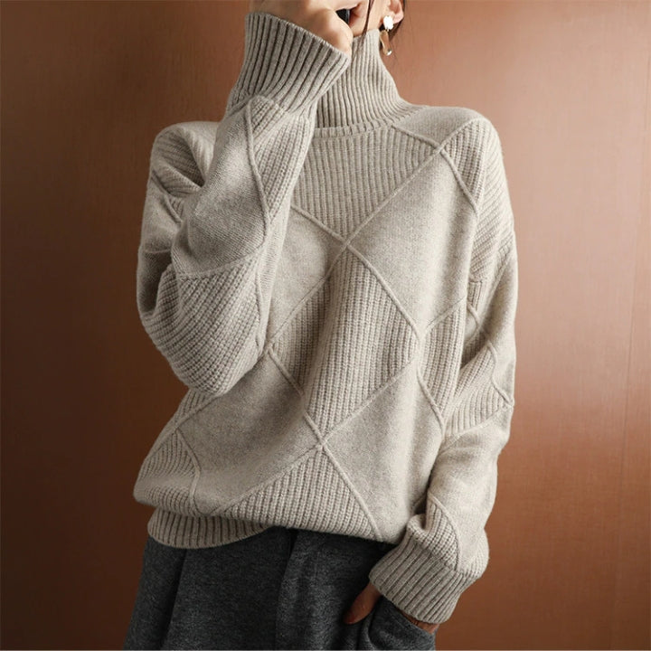 Sisica | Cozy Turtleneck Knit Sweater