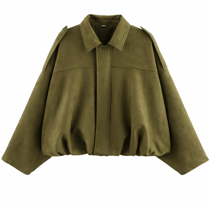 Hailey | Oversized Bomber Jacket