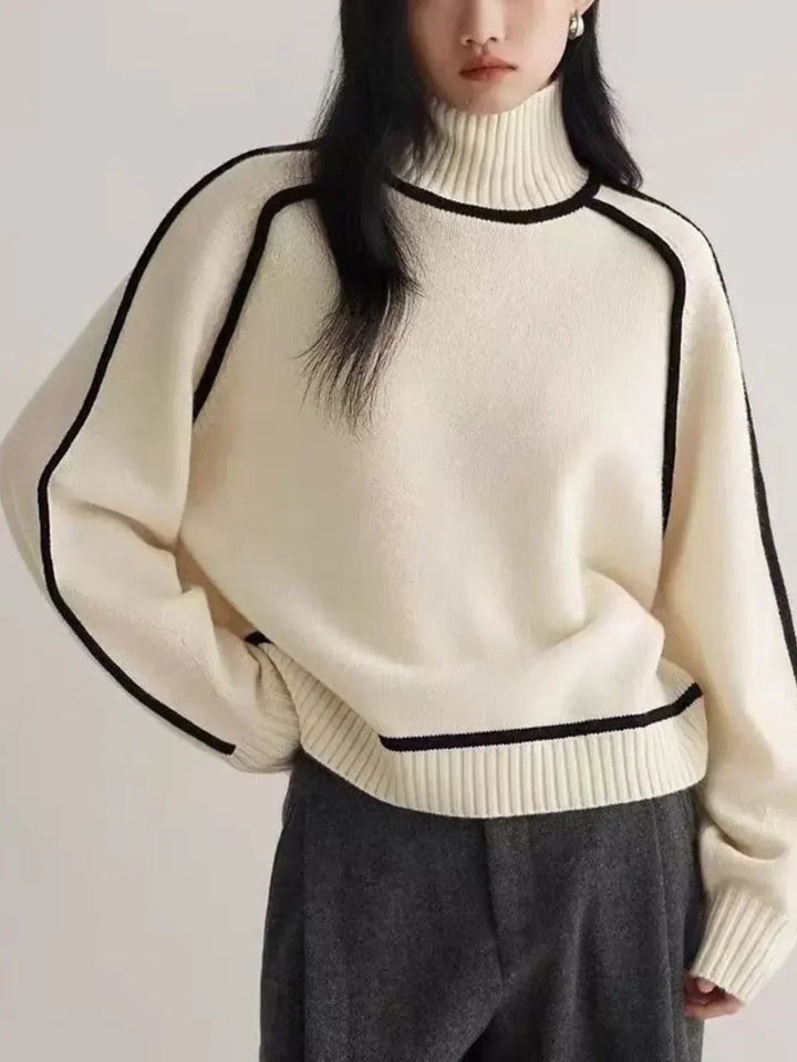 Sally | Women's Knit Turtleneck Sweater